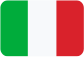Producción de pancartas de promoción protátiles Italiano